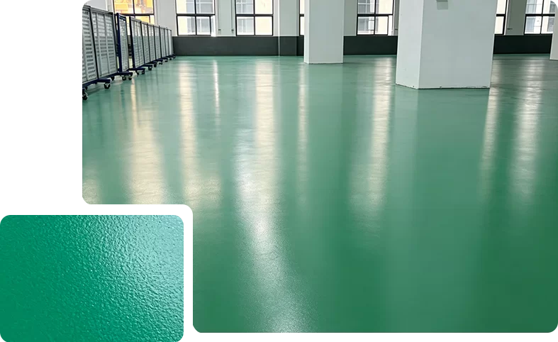 Polyurethane Colored Sand Self-Leveling Coating