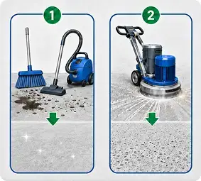 Substrate cleaning and mechanical grinding before coating.webp