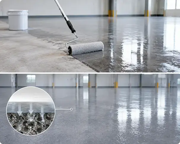 Primer application for a resin flooring system.webp